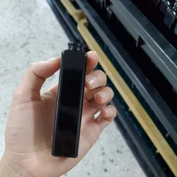 New design Perfume Packaging Green Square 15ml Glass Spray Bottle