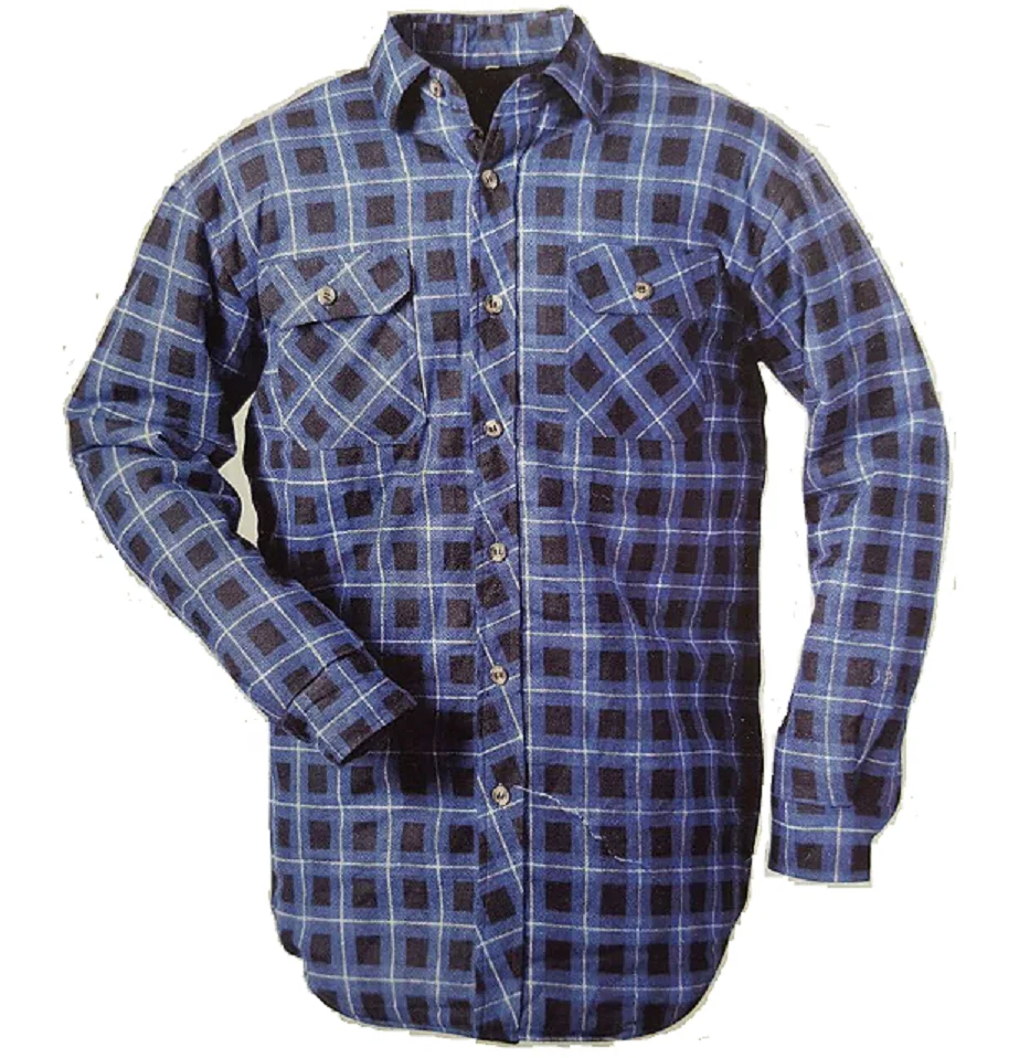 
Cotton padded plaid quilted flannel Thermal shirt Working padded quilted flannel jacket Outdoor Flannel padded checked shirt  (1600183519203)