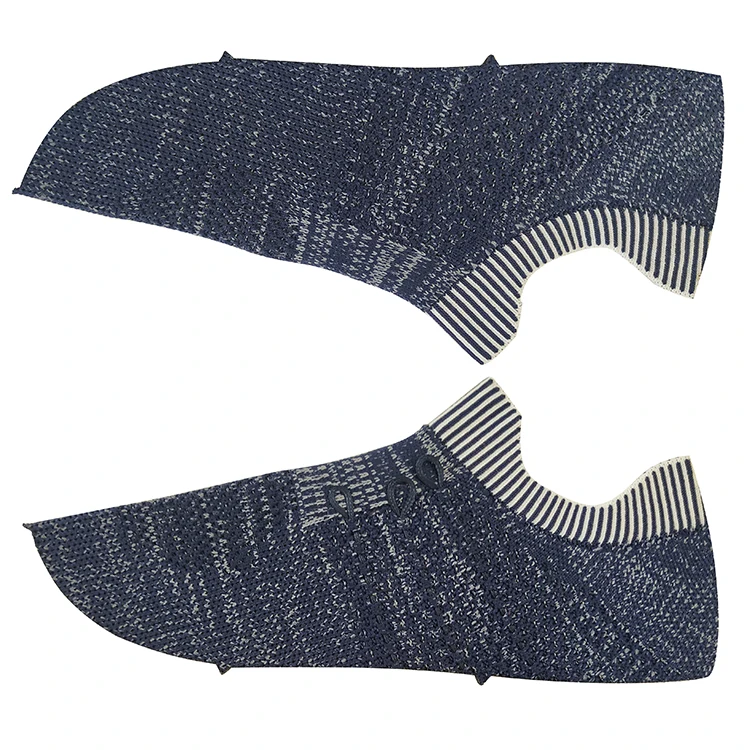 Excellent Flyknitting Fabric Shoes Upper Material Customized Comfortable Safety Shoes Sport Running Shoes Upper For Footwear