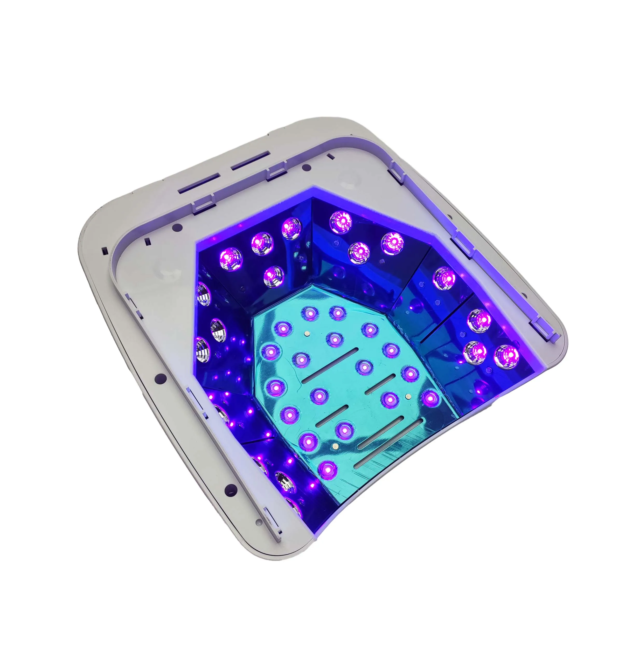 X&A New Arrival Professional Cordless Rechargeable Pro Led Nail Lamp For Double Hands