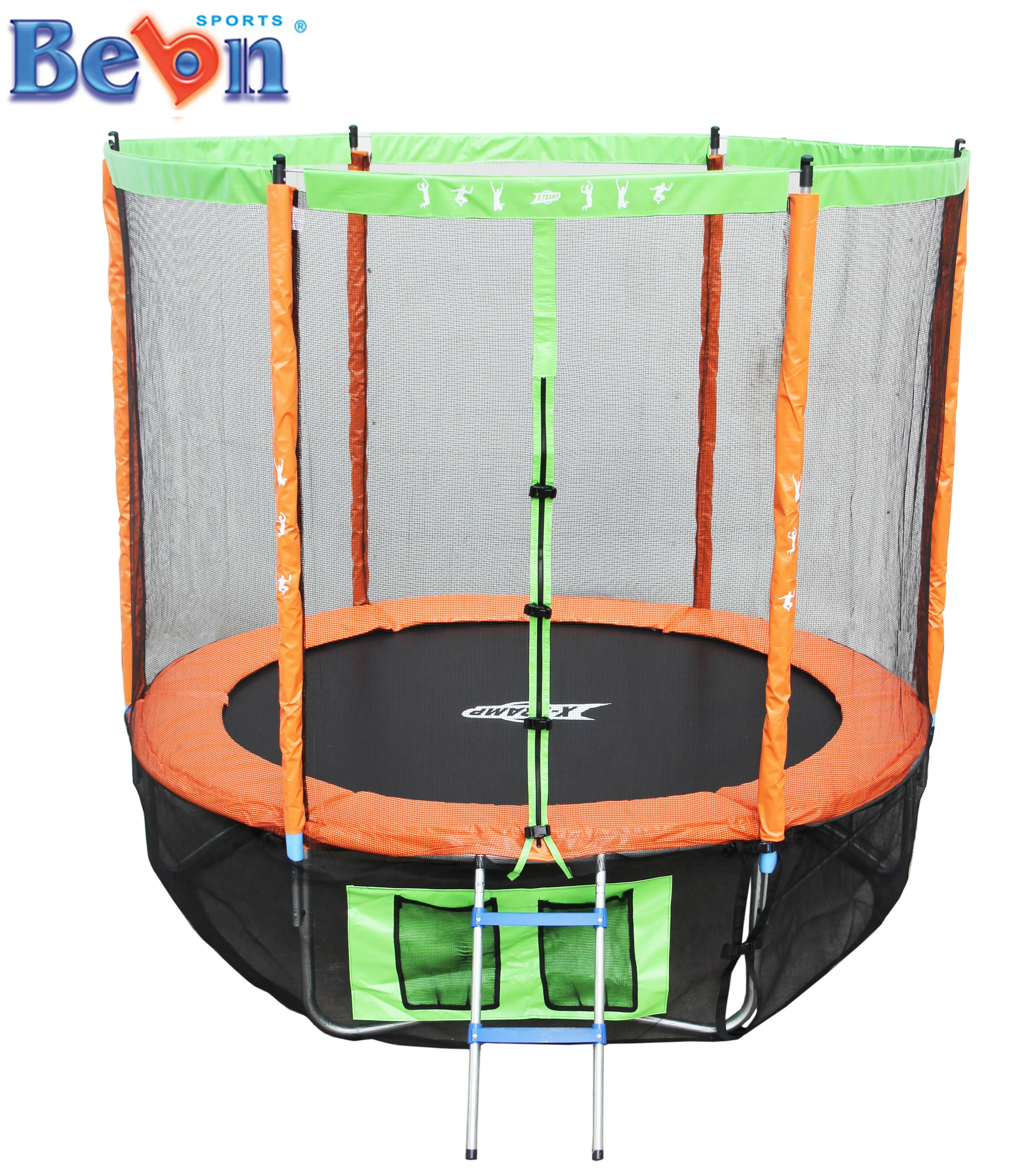 Big Garden Round Outdoor Trampoline with Enclosure Safety Net for Sale Cheap 6ft 8ft 10ft 12ft 14ft 15ft 16ft Gel Unisex Steel