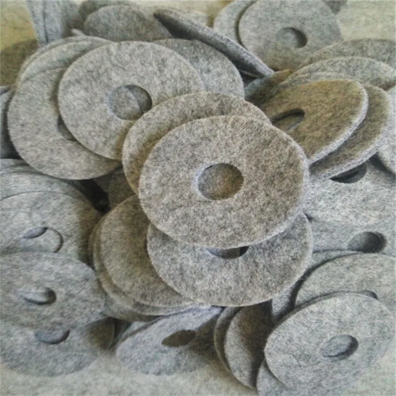 Industrial wool felt oil seals ring pads