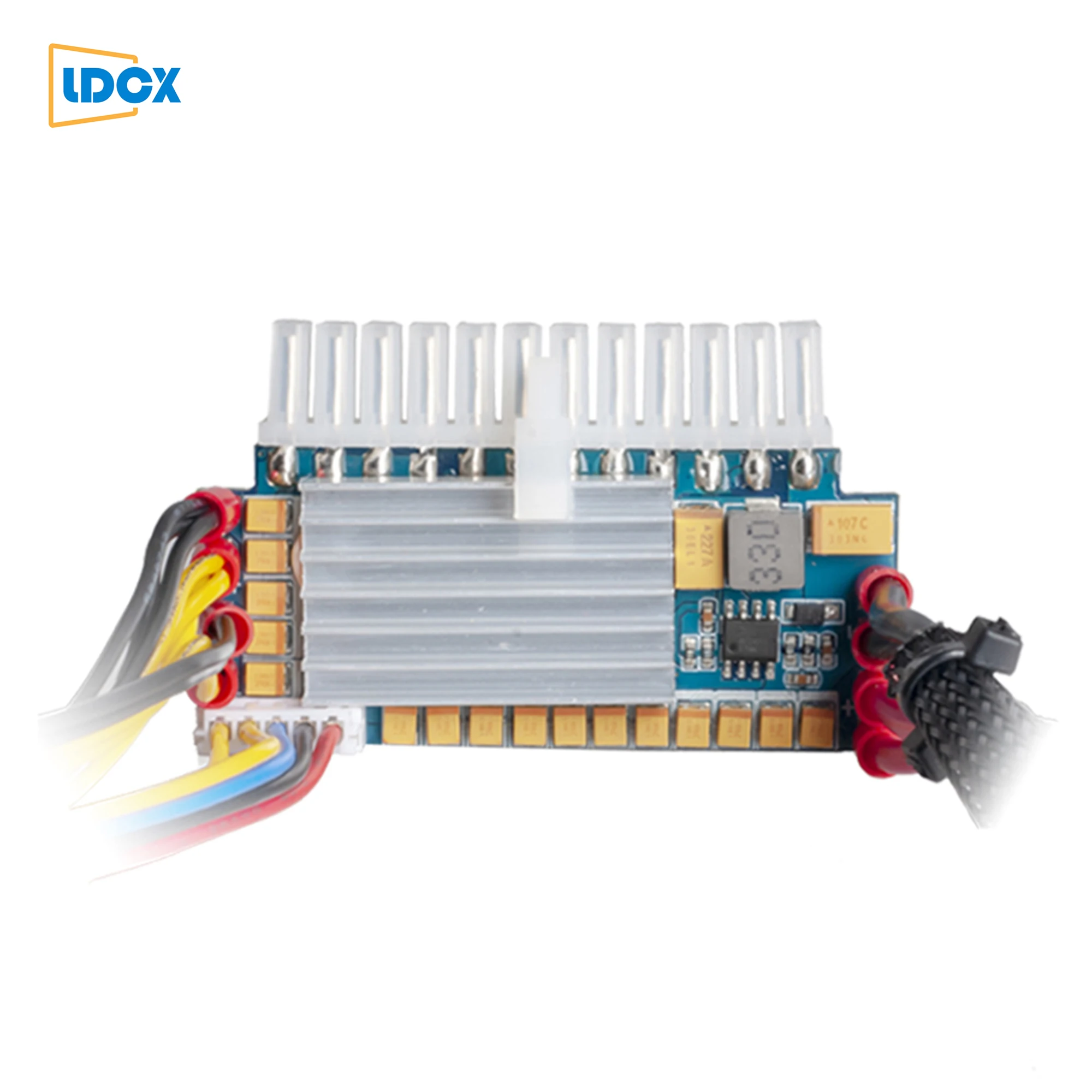 
 Ldcx 12V450W Двойной DC mute DC-ATX настольный компьютер блок питания  