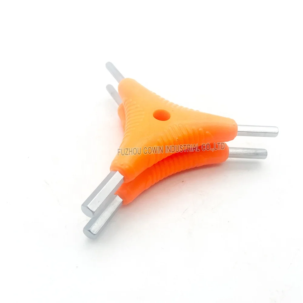 4/5/6mm Y type hex wrench with flat point Y shape bicycle repair tool allen key wrench