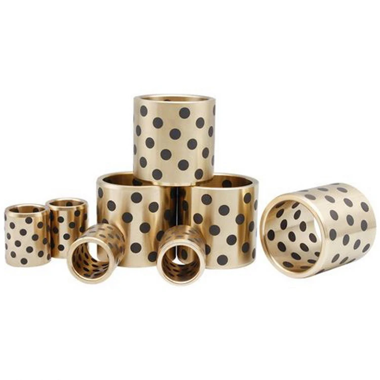 JDB404530 wholesale Sliding bearings self lubricating graphite bearing bushing copper sleeve