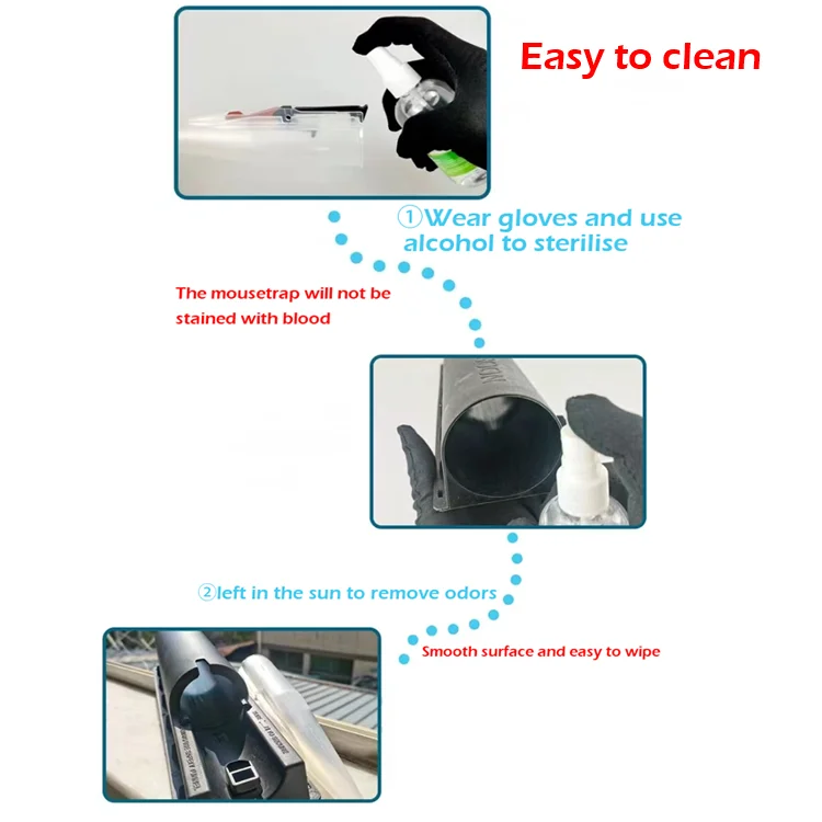 Plastic Mouse Trap Mice Snap Trap Effective Rat Killer Mice Cather For Indoor And Outdoor