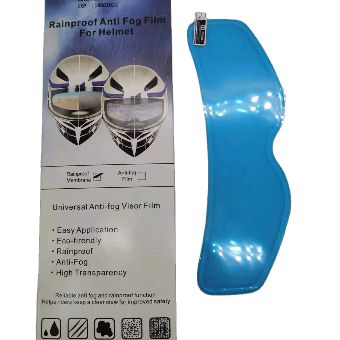 Antifog Helmet Waterproof Film Rainproof Anti Fog Film For Helmet