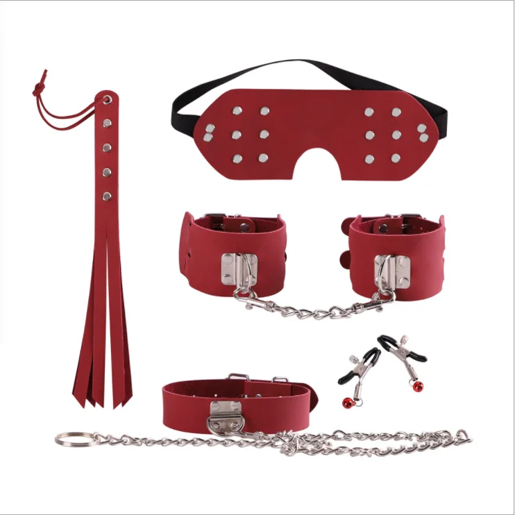 BDSM 5 Set Sex Bondage Strap Kit Slave Game Fetish Bondage Sex Toy Bondage Fetish