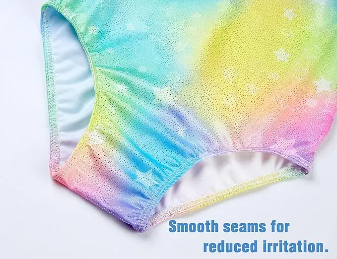 nylon leotard spandex ballet leotards training dance wear rhythmic gymnastics jumpsuit kids sweat fast drying fabric girls wear