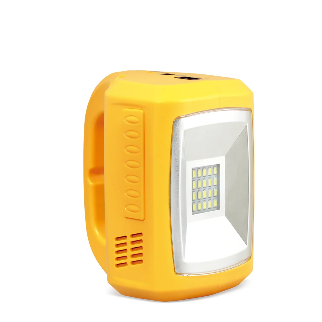 Multifunctional solar rechargeable smd emergency light searching light