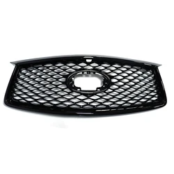 Car Body Kit Auto Parts Grille for Infiniti QX50 2018-2022 OE 62310-5NA3A Blk Gloss Black W/C Gloss Black Frame  W/C PDC Hole