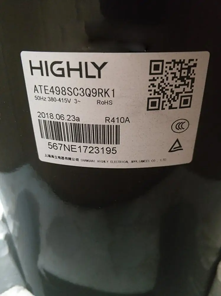 ATE498SC3Q9RK1  Air-conditioning 5HP R410A compressor
