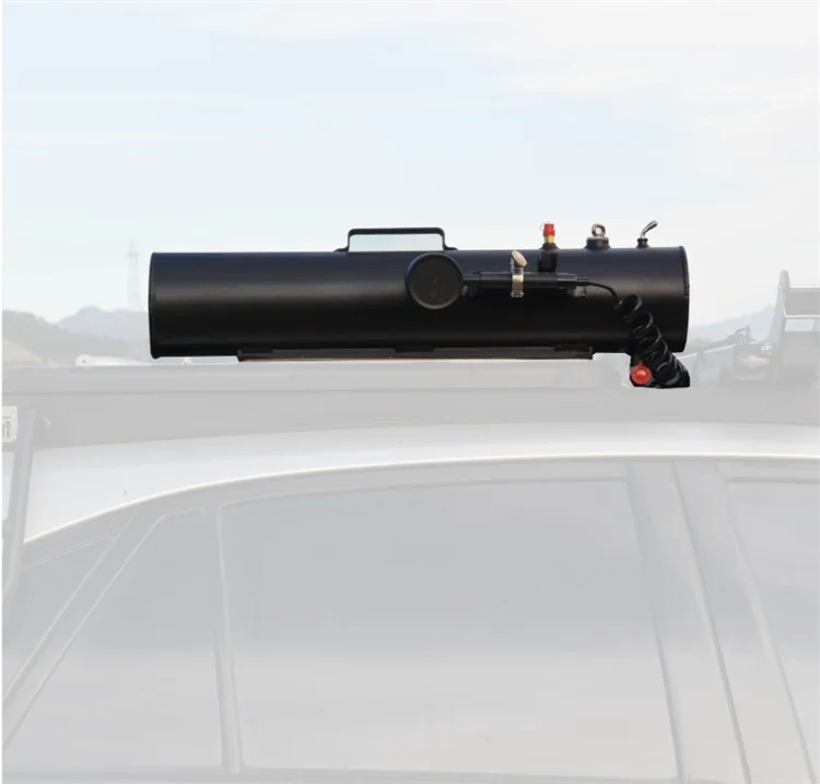 Многофункциональный портативный внедорожный автомобильный терапевтический алюминиевый резервуар для воды для дорожного душа, 15 л, 30 л