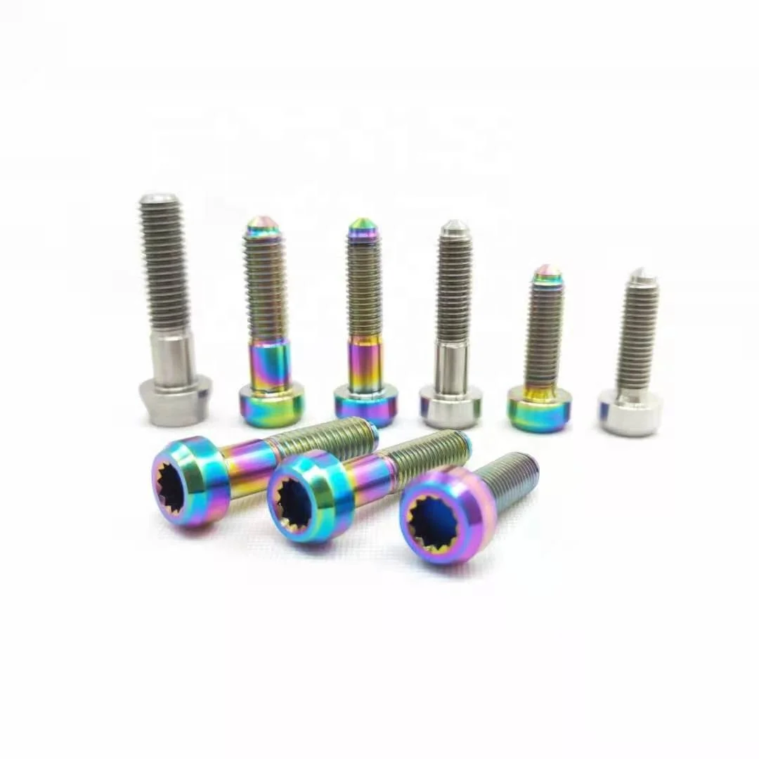 Titanium Color screw Motorcycle The new process Cannulated screws