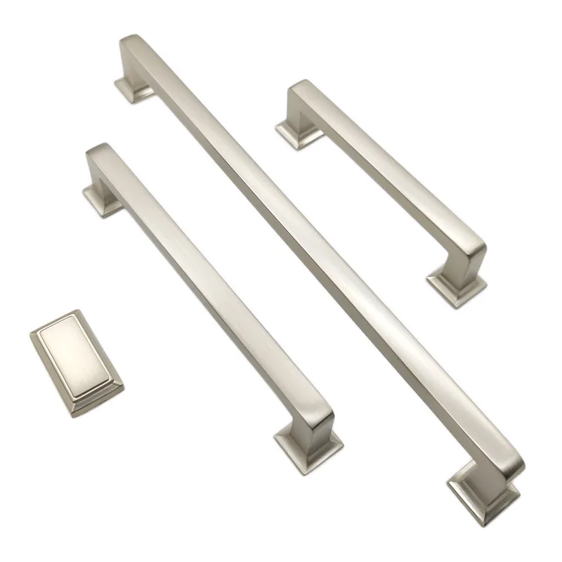 Zinc Alloy Cabinet Hardware Furniture Pulls Handle For Kitchen Furniture Cabinet Hardware Drawer Door Metal Handle Pull