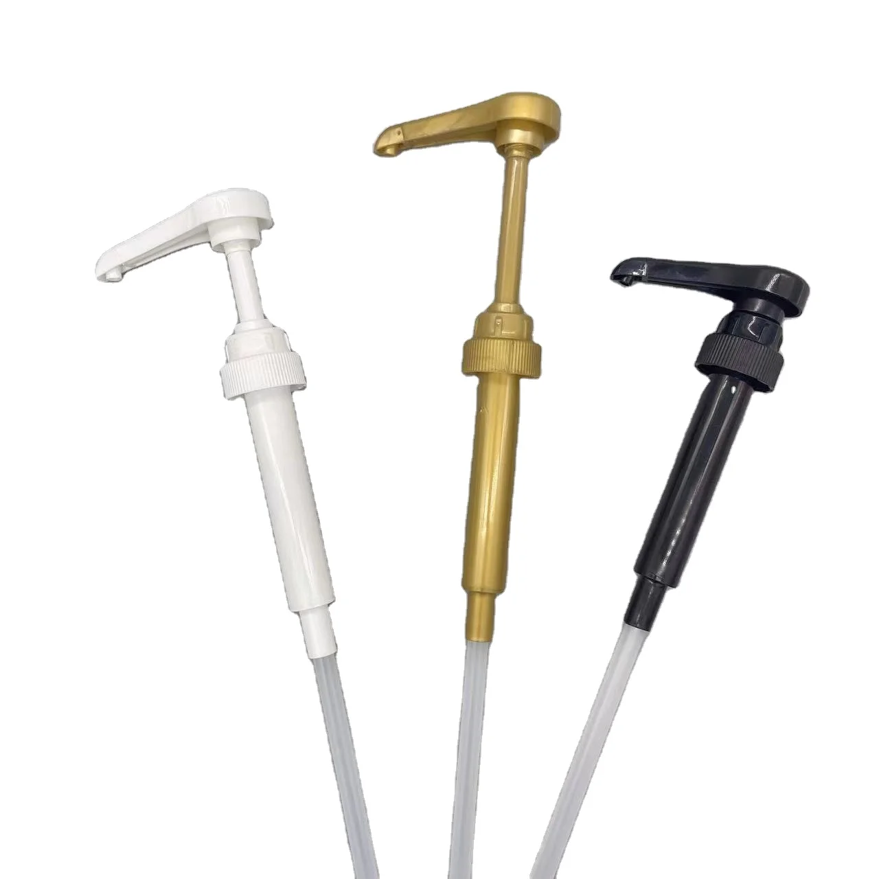 PP/PE 28/400 5cc 7.5cc 10cc Plastic Dispenser Pump Coffee Milk Honey Juice Syrup pump