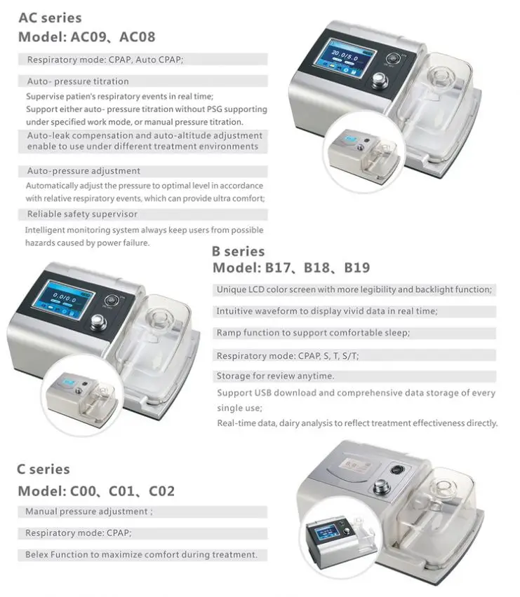 Good Quality Portable Sleep Apnea Device Auto CPAP Respirator Breathing Machine