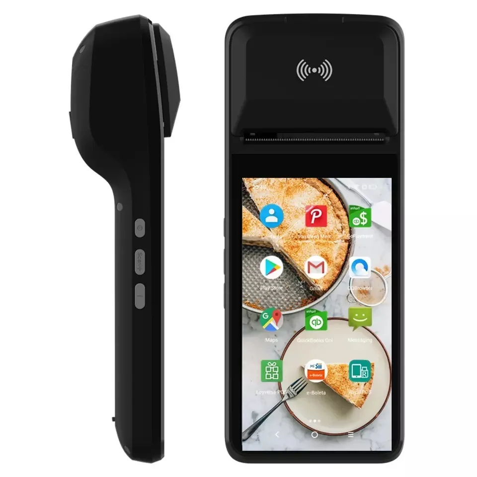 Мобильный кассовый аппарат 3G 4G кассовый аппарат Ручной Android Pos терминал точка продажи Мини системы Pos