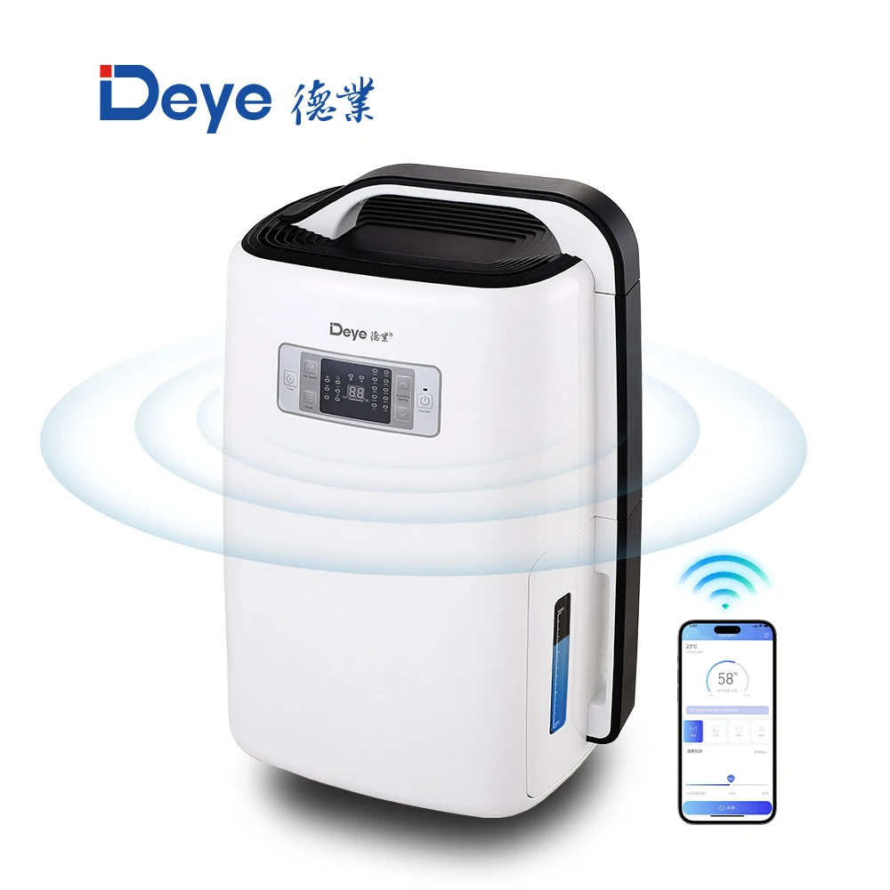 Deye best dehumidifier supplier DYD-N20A 20L smart wifi whole house air dehumidifier for home