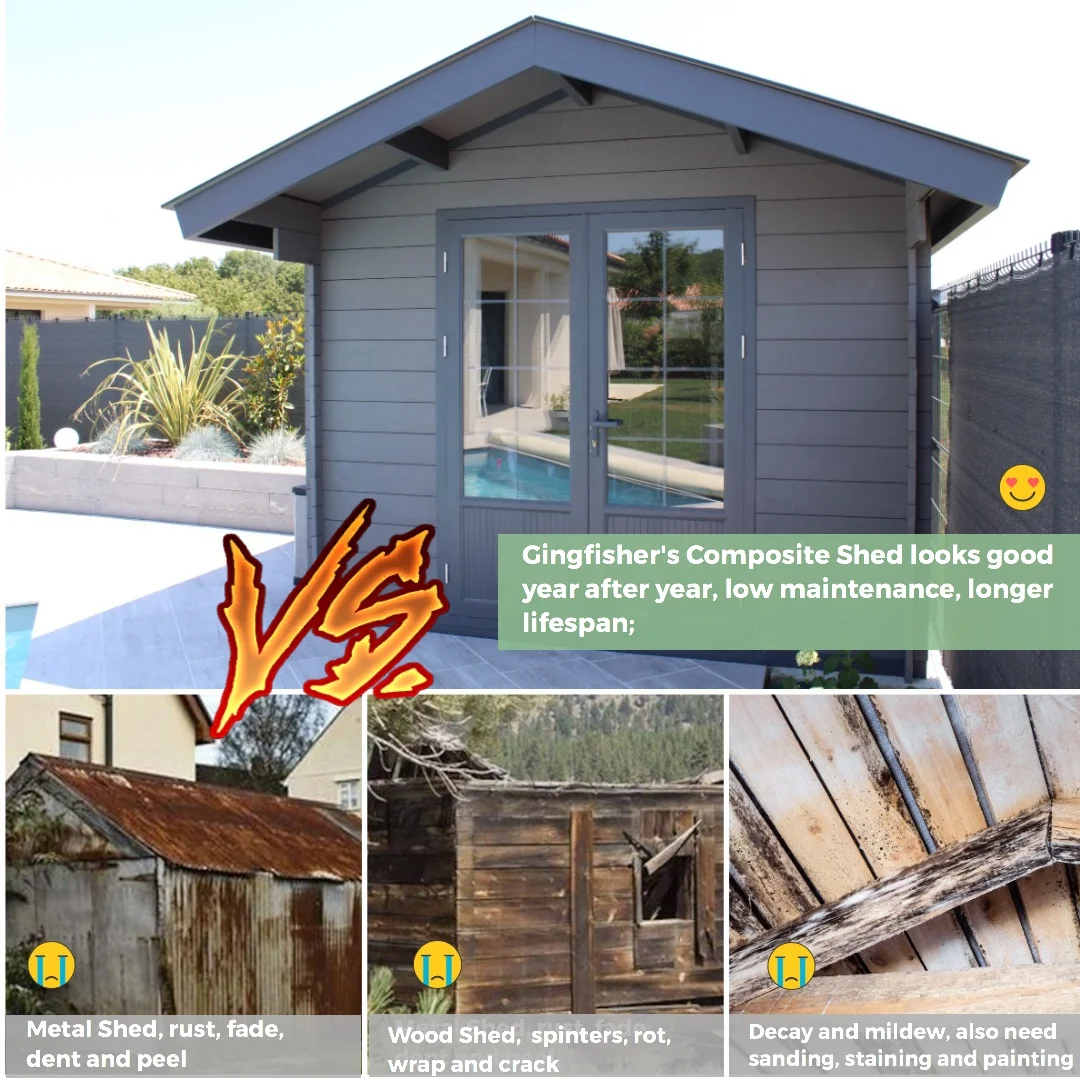 Prefabricated Shed Homes Alternative Wood Garden Storage Shed Building Kits Plans