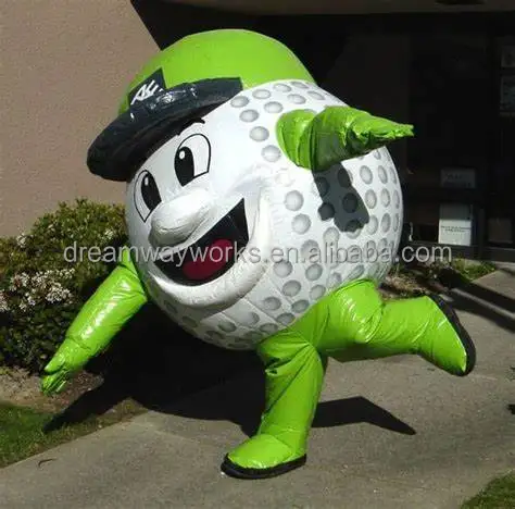 inflatable golf costume