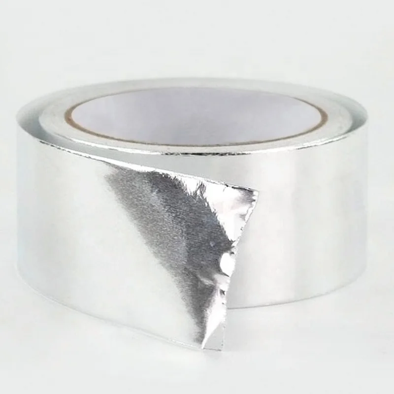 Heavy Duty Aluminum Foil Duct Tape, Metal Shielding Protection Adhesive Sealing Duct Tape for Metal Pipes, Air Vents