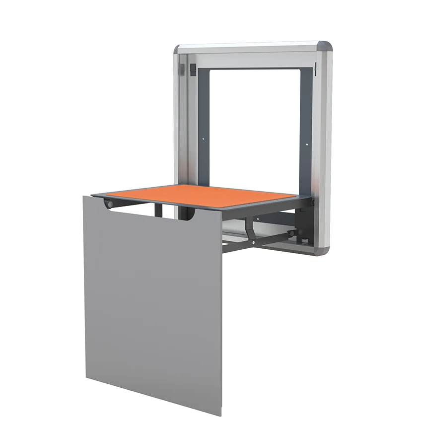 hot sell Ultra thin hidden wall hanging Entrance Stool shoe changing stool Household Folding Shoe Stool