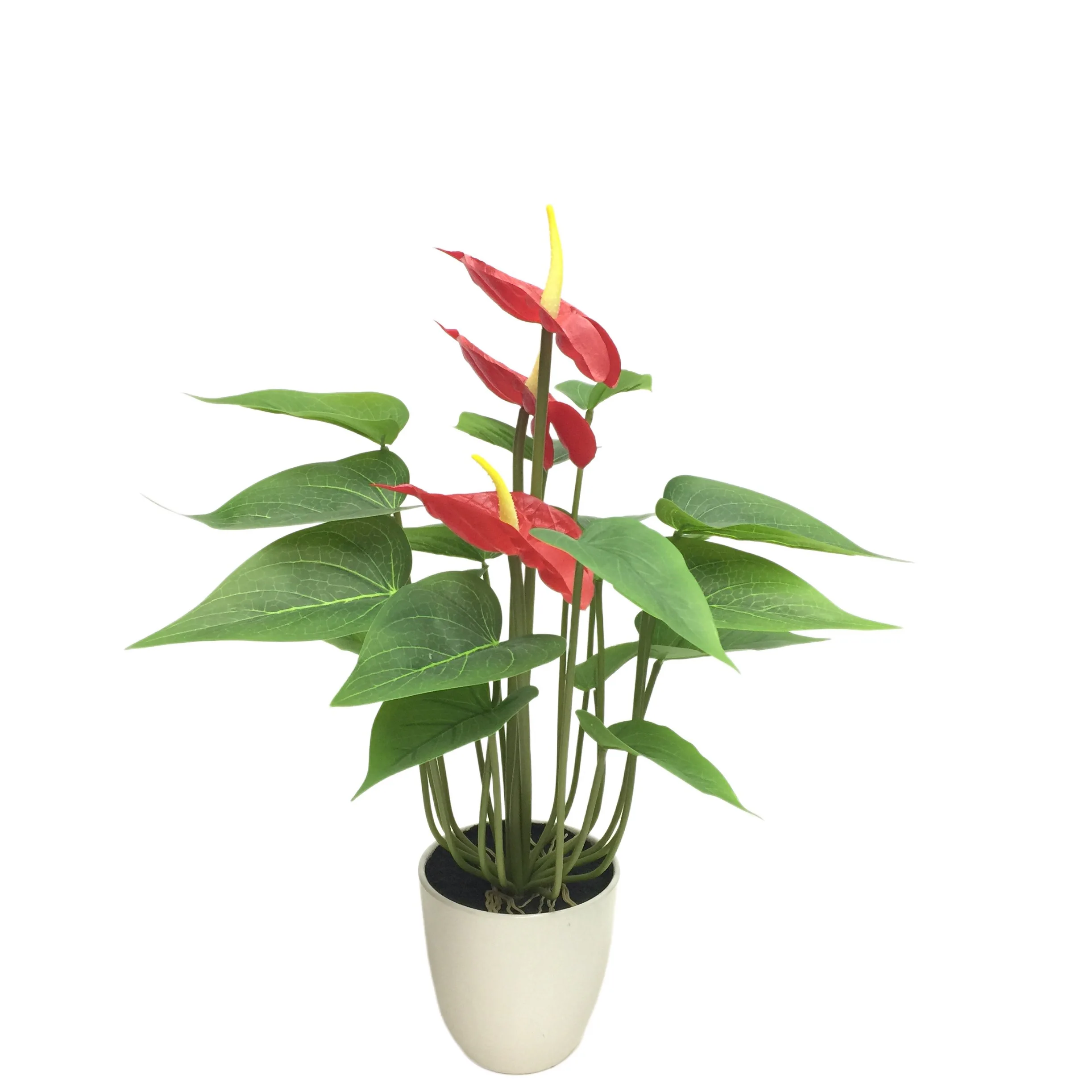 Anthurium Artificial Flowers Wholesale China Outdoor, Buy Artificial Flower