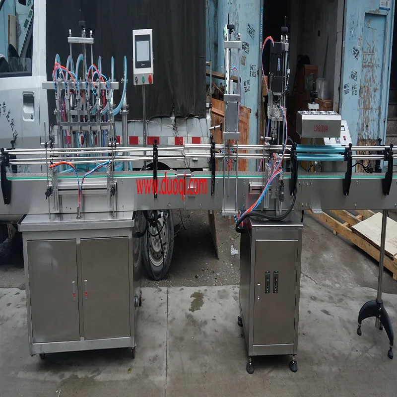 DUOQI YT6T-6G  6 filling nozzles Automatic pneumatic for liquid mineral water beverage filling