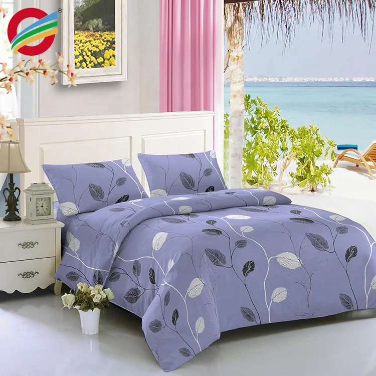 New design custom eco-friendly bad sheet kids polyester king size  duvet bed sheet luxury bedding set