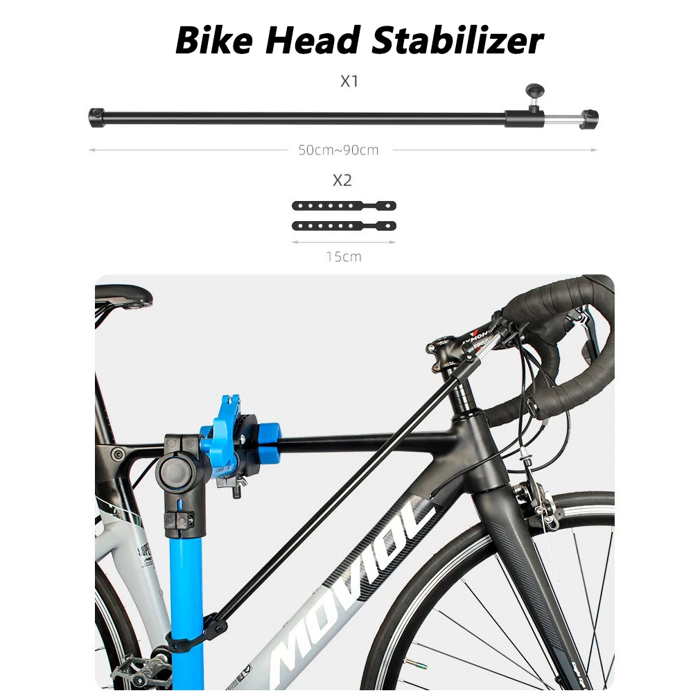 Adjustable TOOPRE Bicycle Repair Stand Foldable MTB Road Bicycle Maintenance Rack With Tools