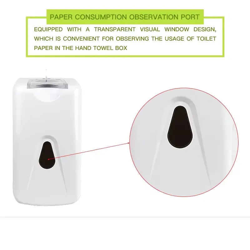 Wall mount plastic mini wet wipes dispenser with lid