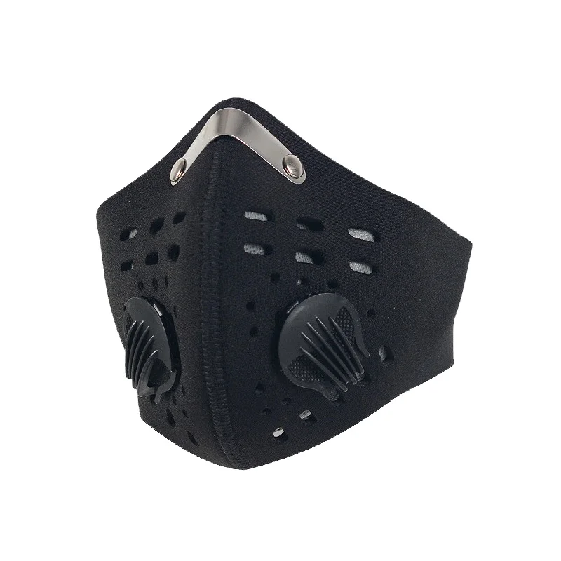 Anti-fog Haze Dust PM2.5 Dustproof Windproof Mountain Bike Riding Masks With Activated Carbon Filter Cycling Sports Mask
