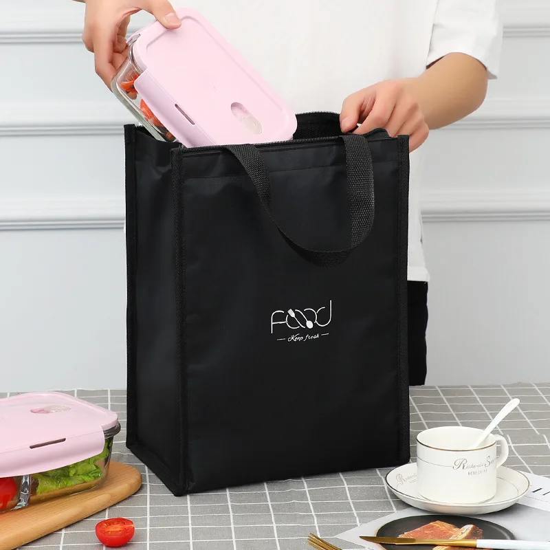 Disposable Small Reusable Large Capacity Insulated Cooler Lunch Bags To Keep Food Cold For Kids