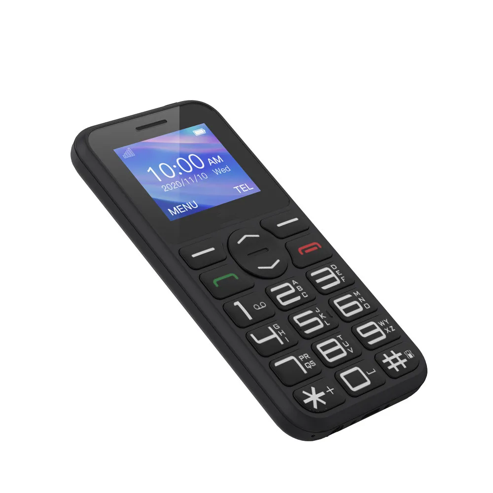 
1.77inch Screen Bar SOS telephone cheap senior citizen 3G mobile phone 