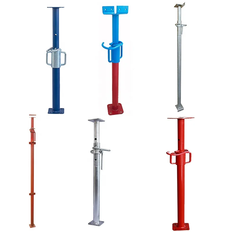Scaffolding Acrow Prop Construction Support Jacks Galvanized Formwork Adjustable Steel Props Concrete Andaimes Shoring Posts