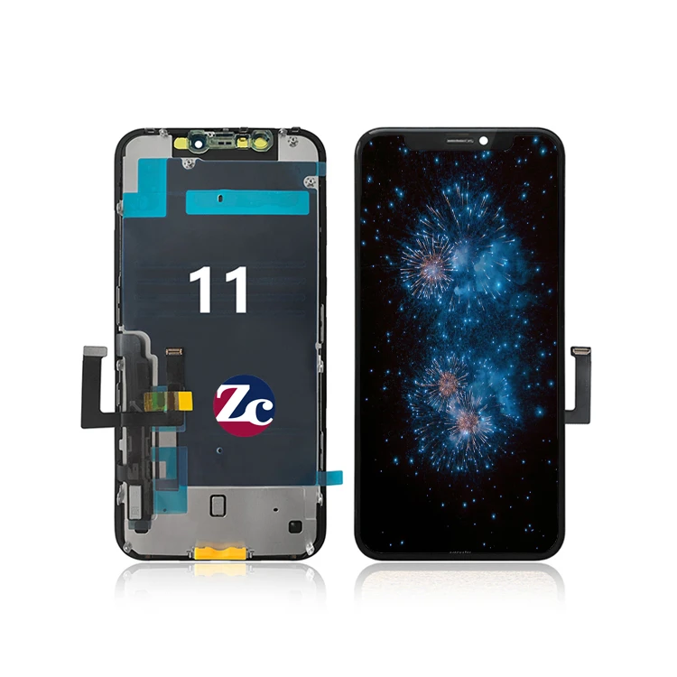 
ZC Wholesale Mobile Phone LCD Touch Screen for iPhone 11 Display Assembly Replacement 