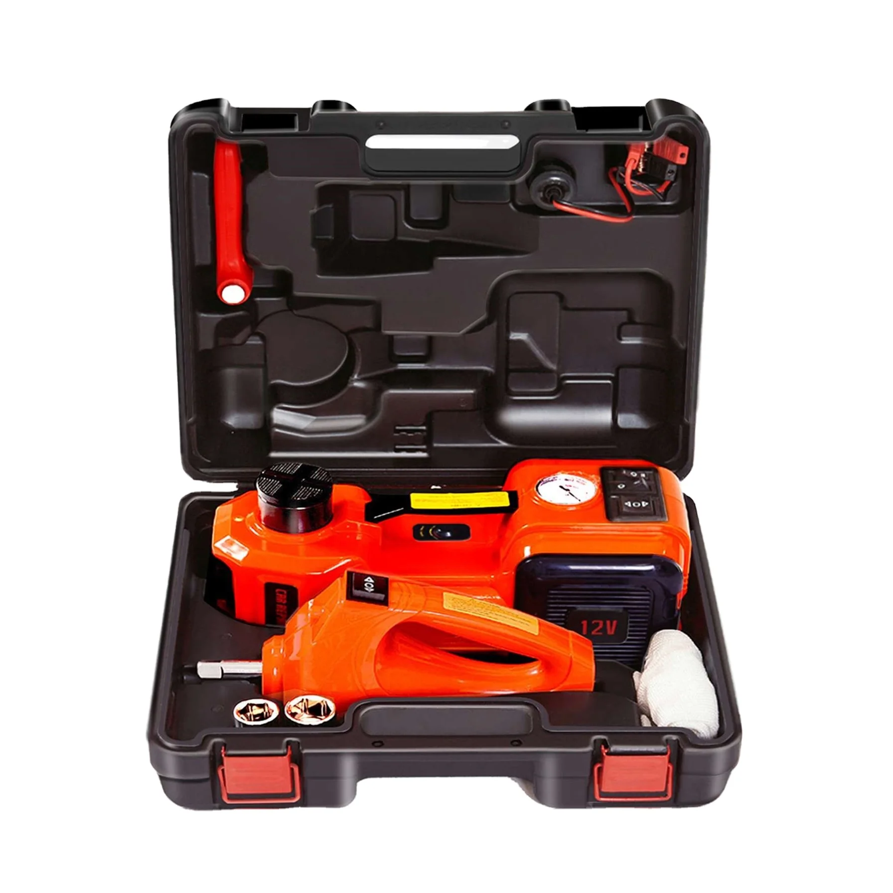 Low inventory with 3.5m power cord laredo car jack travel Essentials car jack point repair spare wheel tool repair car jack