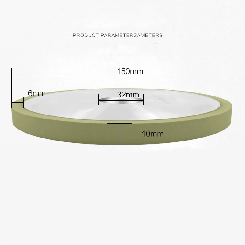 customizable 1A1 Surface Grinding Ceramic Diamond wheel For Grinding Diamond Composite Wafers And Semiconductor Silicon Wafers