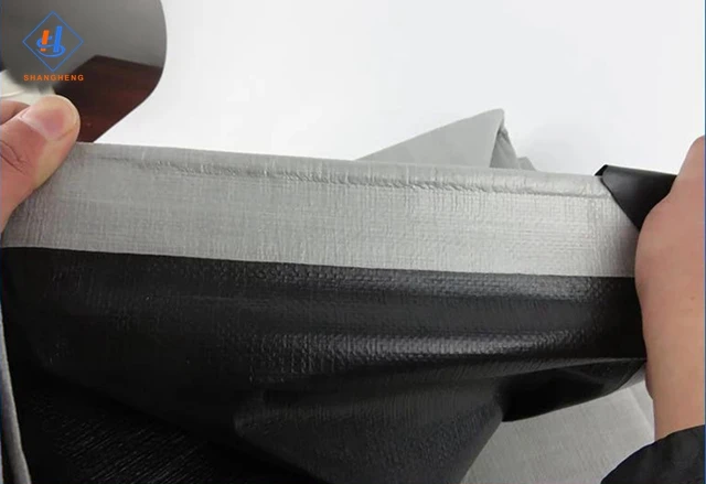 240G Pe Tarpaulin Laminated Trailer Hanger Single Flap Tarpaulin For Sale