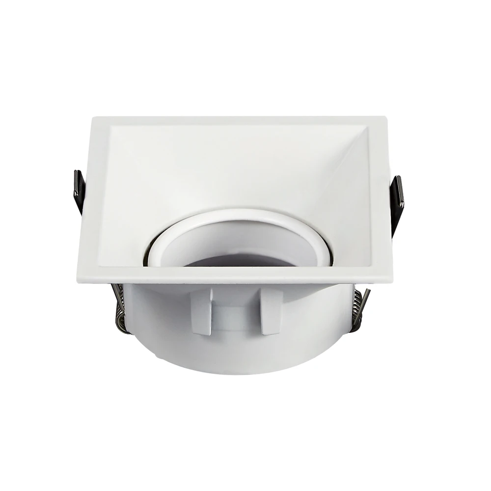 Adjustable angle aluminum die-casting with MR16 GU10 G5.3 lamp holder LED downlight Housing