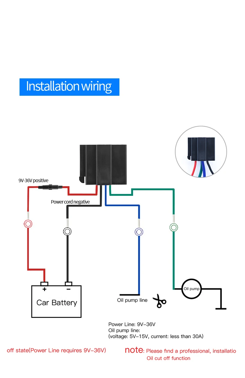 Remote Control Anti-theft Monitoring Cut Oil Power Mini Car Alarm and Tracker Car Charger GPS Tracker