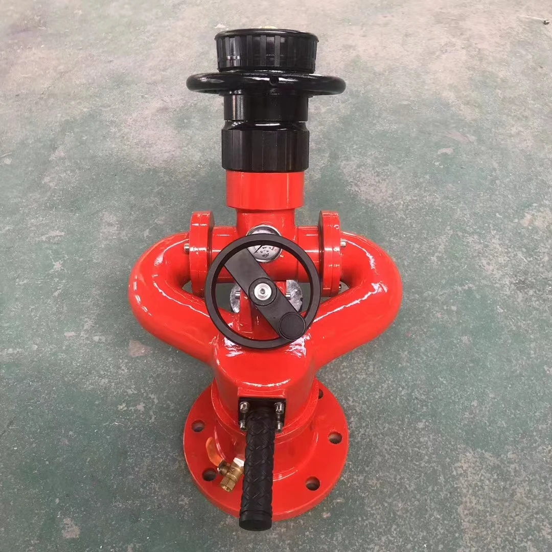 XHYXFire AL 10mm Flange Fixed 40L/s Fire fighting water monitor Fire fighting water cannon