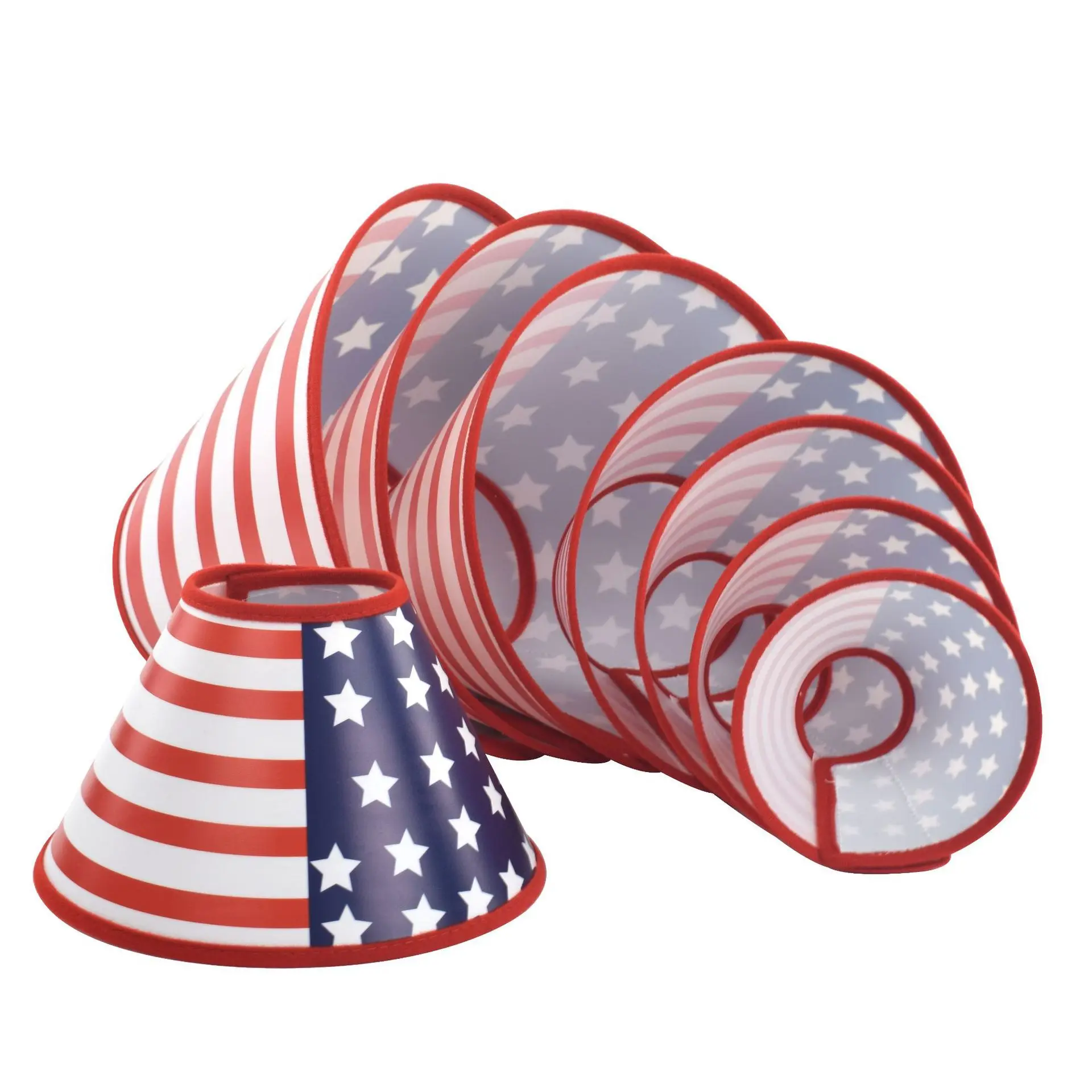 Amazon Hot Selling Pet Shop Soft Edge Dog Neck Cone Recovery Cone Collar for Anti-Bite Lick Surgery or Wound Healing