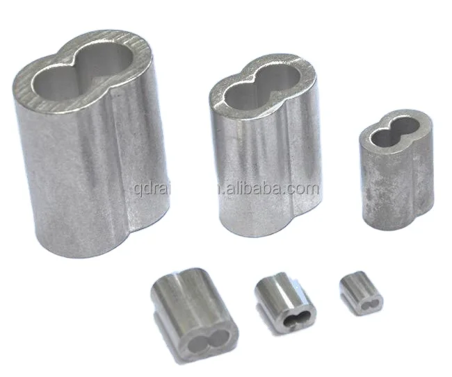 8 number shape Steel Wire rope Aluminum Ferrule