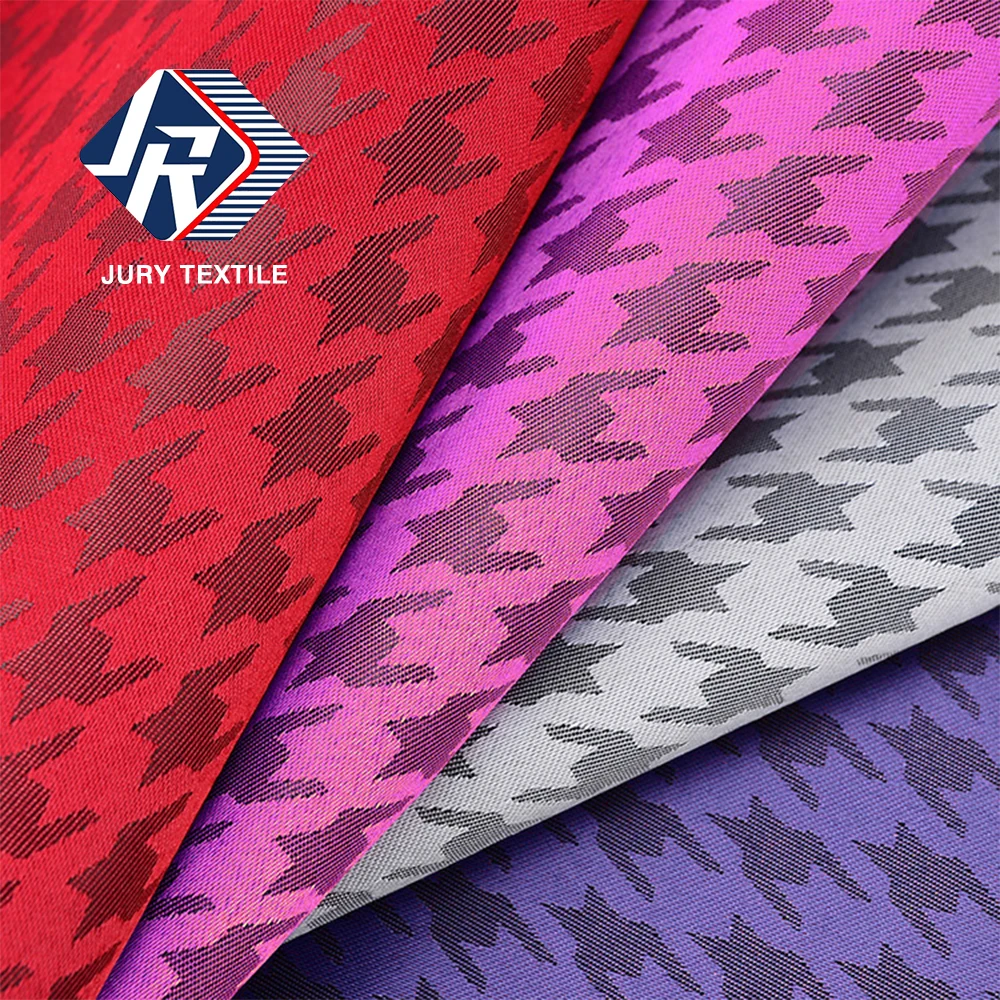 Comfortable touch dyed-yarn jacquard upholstery fabric polyester jacquard fabric