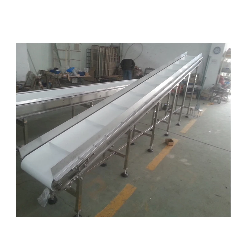 Pvc Pu Airport Baggage Belt Conveyors Adjustable Customizable