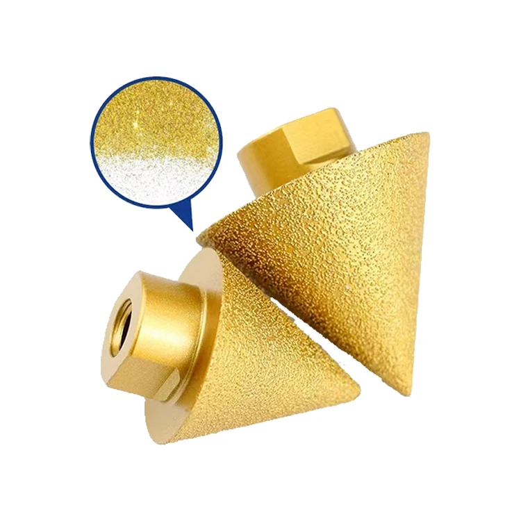 Factory direct sale Diamond Chamferer Brazed Machine Chamfer Tool For Repair And Polishing Of Ceramic Tiles And Marble