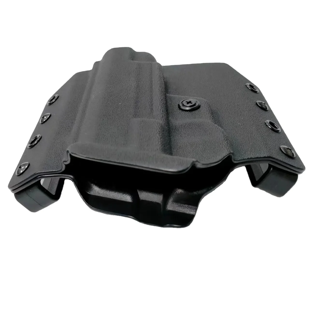 Bluetac Hot Selling High-tech Kydex Holster Straight Plastic Outside The Waistband Pancake Holster