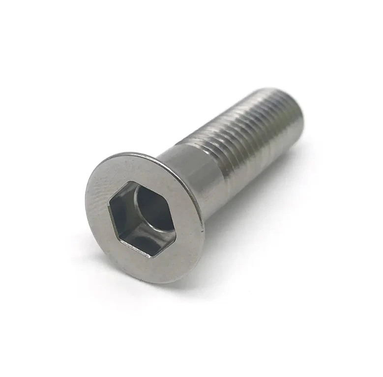 China good quality DIN912  Black Allen key bolt Flat head hex socket cap screws Countersunk bolts with 10.9 grade
